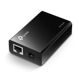 INJECTOR PoE TP-LINK 2 porturi Gigabit, compatibil IEEE 802.3af, alimentare 5V/12V, carcasa plastic, &quot;PoE150S&quot; (timbru verde 2 lei)
