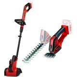 Einhell GE-CG 18/100 Li + PICOBELLA PXC - Masina de tuns gard viu fara acumulatori si incarcator Li-Ion 18 V - Ah 20 cm + Perie pentru suprafete 215 m