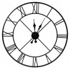 Ceas de perete in stil retro, metal, diametru 80 cm