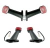 2 x Stalk Lampi de pozitie indicatoare luminoase led indicator camion remorca caravana remorca E-mark 24V