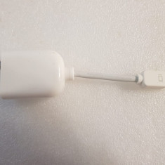 Adaptor Apple M9109G/A Mini-VGA to S-Video - poze reale