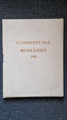 CONSTITUTIA ROMANIEI 1991 foto