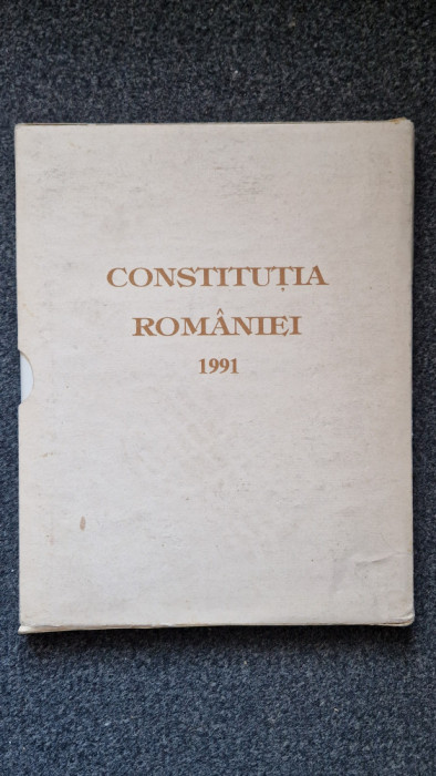 CONSTITUTIA ROMANIEI 1991