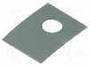 Suport termoconductor din silicon, 8mm x 11mm x 0.2mm - WK 32