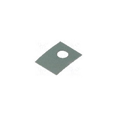 Suport termoconductor din silicon, 8mm x 11mm x 0.2mm - WK 32