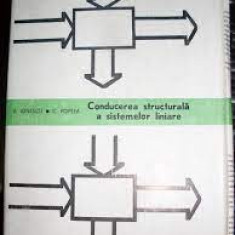 V. Ionescu - Conducerea structurala a sistemelor liniare