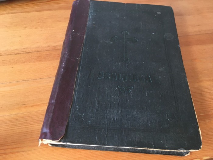 PSALTIREA EDITIA A SAPTEA 1984 TIPARITA CU APROBAREA SF. SINOD SI BINECUVANTAREA PF IUSTIN
