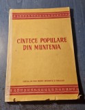Cintece populare din Muntenia