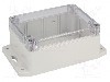 Carcasa policarbonat, 90mmx115mmx55mm, IP65, GAINTA - G212CMF