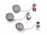 Cumpara ieftin Set 3 infuzoare ceai, Craciun 2 x 1,5 x 4 H