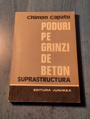Poduri pe grinzi de beton suprastructura Chimon Capatu foto