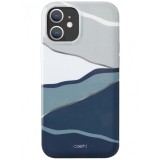 Husa TPU UNIQ COEHL CIEL pentru Apple iPhone 12 mini, Albastra