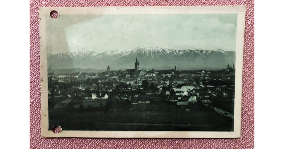 Sibiu - Hermannstadt. Destinatar industriasul britanic Percy Clark ...