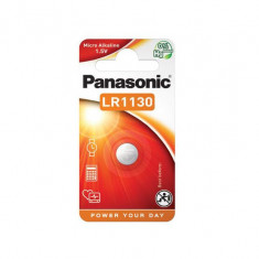Baterie buton alcalina LR1130 Panasonic, LR1130L/1BP