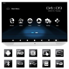 Edotec EDT-TRAVEL13.3-A Travelmate Tetiera cu Android 13.3&amp;quot; USB SD 1080p internet Touchscreen CarStore Technology foto
