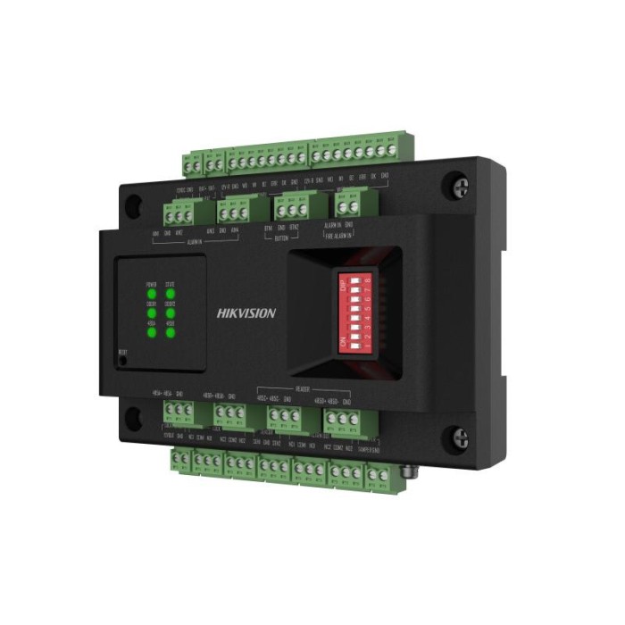 Door control modul Hikvision DS-K2M002X: -Supports 2 door control.