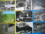 HOPCT LOT NR 53 -BAILE HERCULANE-JUD CARAS SEVERIN-9 CARTI POSTALE-RPR-CIRCULATE