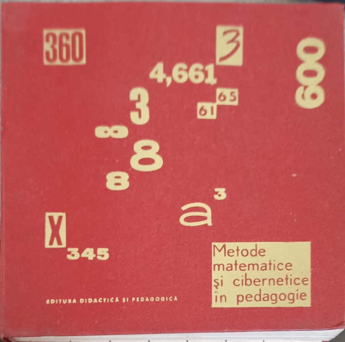 METODE MATEMATICE SI CIBERNETICE IN PEDAGOGIE-L.B. ITELSON-250122