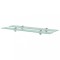 Gossi rafturi suspendate, 2 buc., 70 x 20 cm, sticla, 8 mm