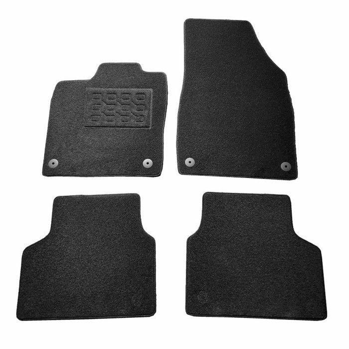 Covorase mocheta Vw Id.3 2019-&amp;gt;prezent, Negre, set de 4 bucati AutoDrive ProParts