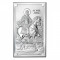 Icoana Sf Mina Argint 12x20cm COD: 2786
