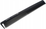 Pieptene de coafat drept pentru tuns și descurcat, antistatic, din carbon negru 06925