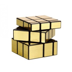 Cub Magic 3x3x3, Moyu MoFang JiaoShi MeiLong Mirror, Gold , 288CUB-1