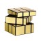 Cub Magic 3x3x3, Moyu MoFang JiaoShi MeiLong Mirror, Gold , 288CUB