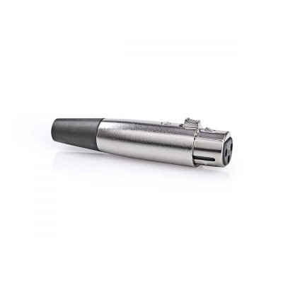 Conector XLR 3 pini mama metal NEDIS foto