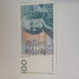 Bancnota 100 coroane Suedia 1986 necirculata