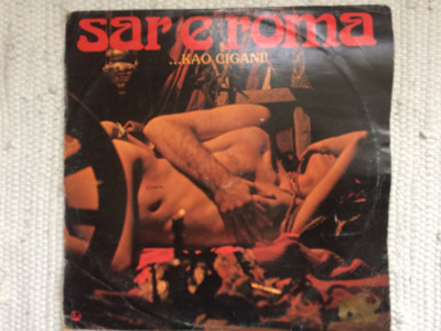 sar e roma kao cigani 1981 disc vinyl lp muzica romani tiganeasca populara VG foto