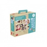 Set 10 puzzle-uri progresive Emotiile, 3, 4 si 6 piese