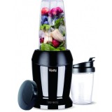Nutri Blender Oliver Voltz, 1200 W, recipient 1000 ml, pahar cu capac 800 ml, Negru