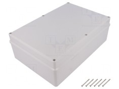Carcasă Universală ABS 190x280x95 mm cu Bucșă din Alamă