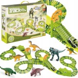 Circuit masinute Dinosaur Park, cu 320 de piese, pista configurabila Household NewTrend