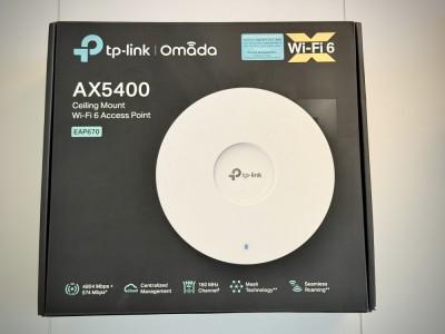 Access Point Wi-Fi 6 TP-Link Omada EAP670 AX5400 -Garantie Oct 2027 foto