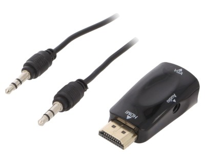 Convertor HDMI 1.4 Negru foto