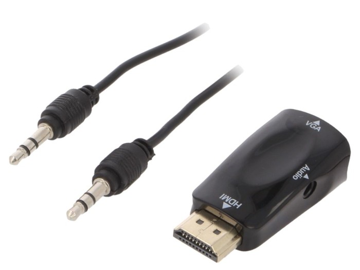 Convertor HDMI 1.4 Negru