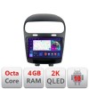 Navigatie Fiat Freemont Dodge Journey 2012-2019 Android Octa Core Ecran 2K QLED GPS 4G 4+32GB 360 KIT-freemont+EDT-E409-2K v1 CarStore Technology