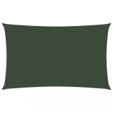 Panza parasolar Gossi, 5x7 m, 160 g/m2, HDPE, verde inchis, protectie UV, impermeabila, gradina, terasa