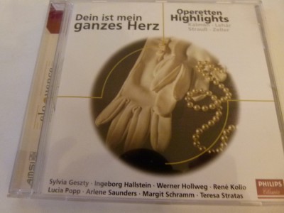 Virfuri ale operetei, cd foto