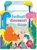 Cumpara ieftin Jucausii dinozauri. Carte cu jocuri si autocolante/***