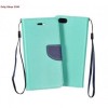 Husa Flip Fancy LG G3 D855 Mint/Blue - Protectie Premium