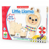 Jucarie Primul meu puzzle de podea-Lama, The Learning Journey, Multicolor