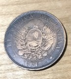MNDSTR01 Dos centavos Argentina 1891