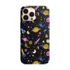 Husa compatibila cu Apple iPhone 14 Pro Max model Space Doodle,Silicon, Tpu, Viceversa, Transparent, Carcasa