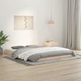 Cadru de pat, 150x200 cm King Size, lemn masiv de pin