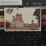 CARTE POSTALA * CURTEA DE ARGES - MANASTIREA CU PALATUL REGAL , 1939