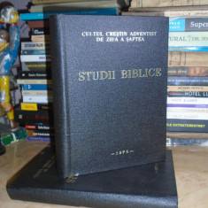 STUDII BIBLICE * CULTUL CRESTIN ADVENTIST DE ZIUA A SAPTEA , 1976 +