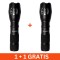 Lanterna LED X22, 550 lumeni, 5 moduri luminare, 1+1 gratis